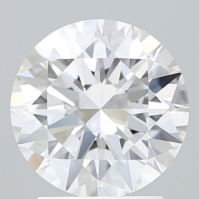 2.18 Carat Round Shaped, Excellent Cut, D Color, VVS1 Clarity, IGI Certified Lab Grown Diamond
