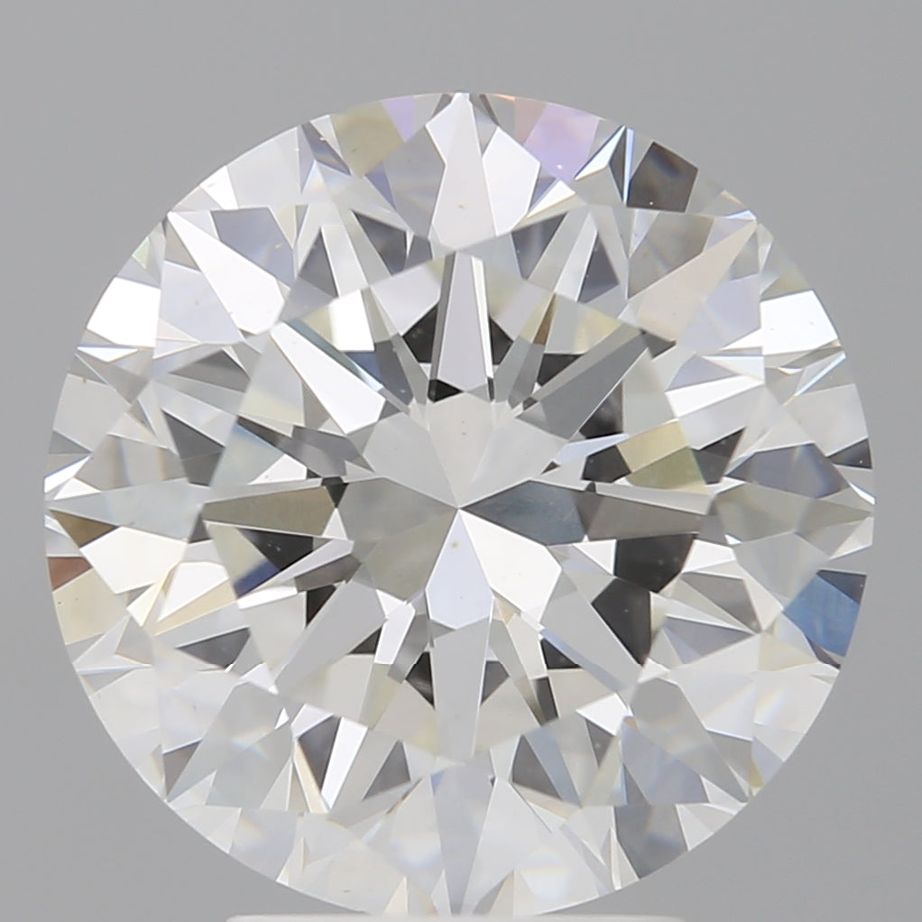 4.99 Carat Round Shaped, Excellent Cut, F Color, VS1 Clarity, IGI Certified Lab Grown Diamond