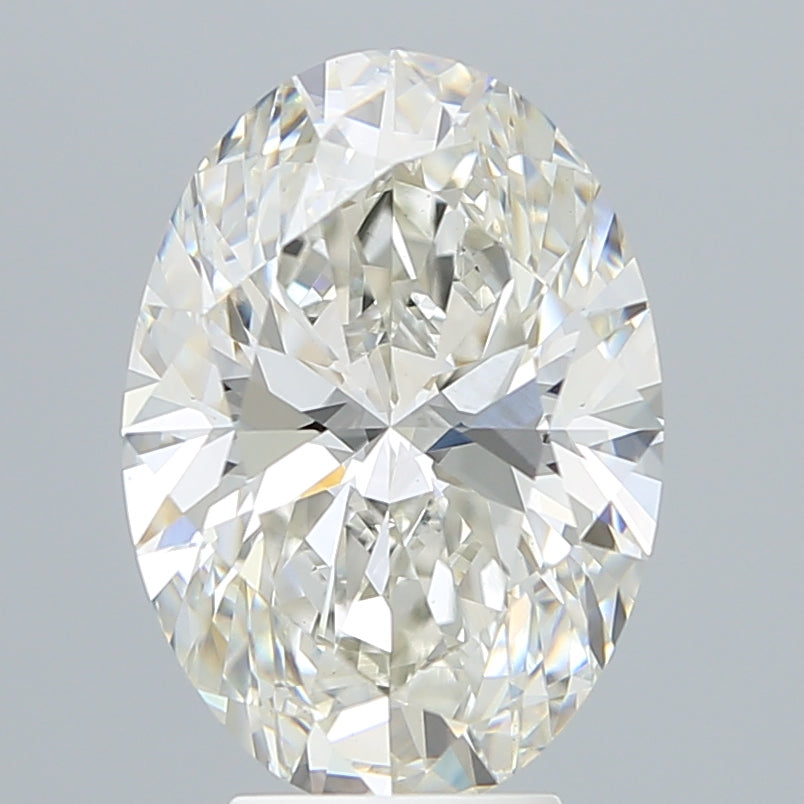 5.14 Carat Oval Shaped, Ideal Cut, H Color, VS1 Clarity, IGI Certified Lab Grown Diamond