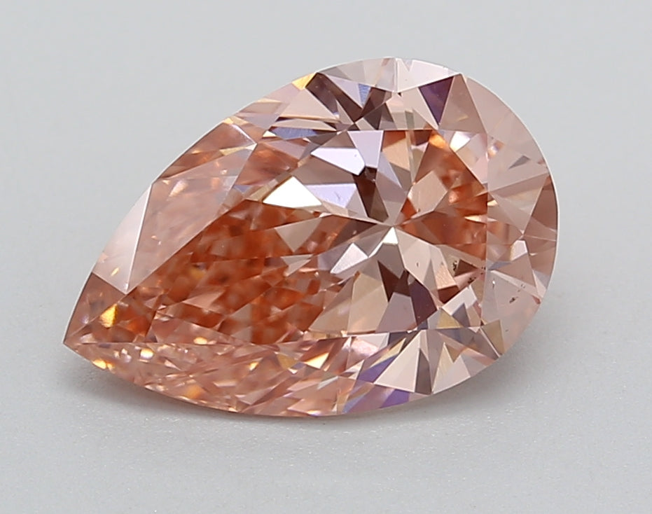 2.42 Carat Pear Shaped, Ideal Cut, VS2 Clarity, IGI Certified Lab Grown Diamond