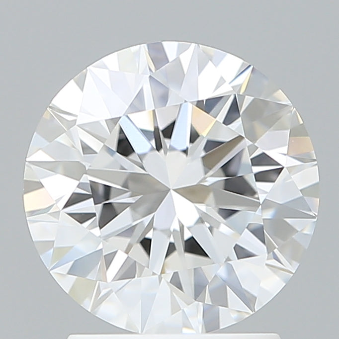 2.19 Carat Round Shaped, Excellent Cut, D Color, VVS2 Clarity, IGI Certified Lab Grown Diamond