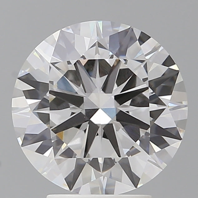 3.52 Carat Round Shaped, Excellent Cut, E Color, VVS2 Clarity, IGI Certified Lab Grown Diamond