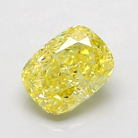 0.91 Carat Cushion Shaped, Excellent Cut, VVS2 Clarity, IGI Certified Lab Grown Diamond