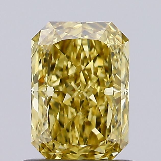 0.90 Carat Radiant Shaped, Ideal Cut, VVS2 Clarity, IGI Certified Lab Grown Diamond