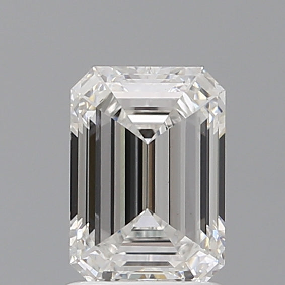 1.49 Carat Emerald Shaped, Ideal Cut, E Color, VVS2 Clarity, IGI Certified Lab Grown Diamond
