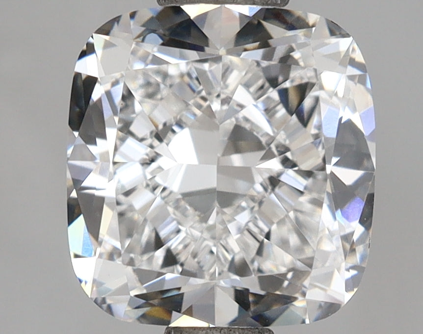 2.01 Carat Cushion Shaped, Very Good Cut, D Color, VVS1 Clarity, IGI Certified Lab Grown Diamond