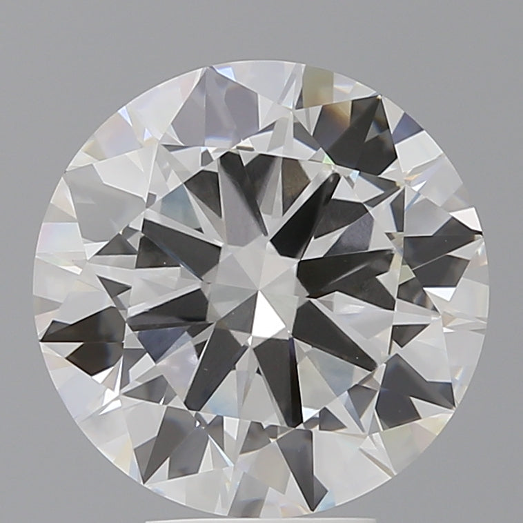 6.03 Carat Round Shaped, Excellent Cut, E Color, VVS2 Clarity, IGI Certified Lab Grown Diamond