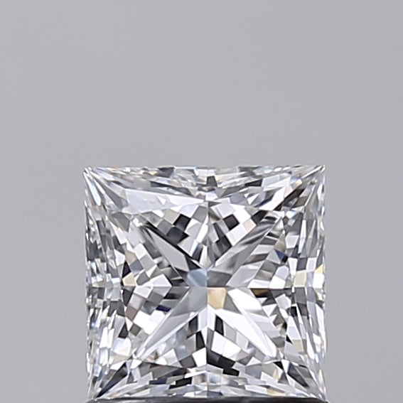1.00 Carat Princess Shaped, Excellent Cut, E Color, VVS1 Clarity, IGI Certified Lab Grown Diamond