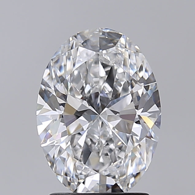 2.02 Carat Oval Shaped, Very Good Cut, D Color, VVS2 Clarity, IGI Certified Lab Grown Diamond