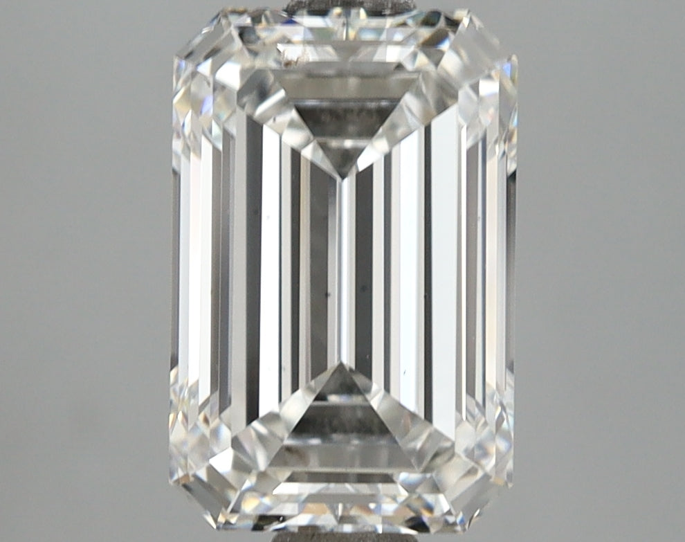 3.23 Carat Emerald Shaped, Ideal Cut, E Color, VS1 Clarity, IGI Certified Lab Grown Diamond