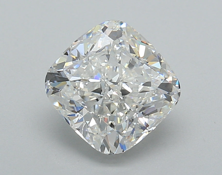 2.01 Carat Cushion Shaped, Very Good Cut, E Color, VVS2 Clarity, IGI Certified Lab Grown Diamond