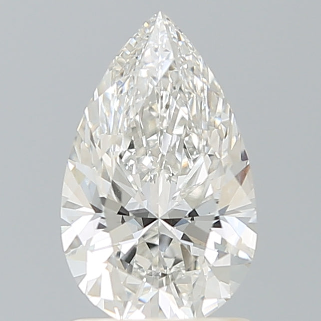 1.62 Carat Pear Shaped, Excellent Cut, G Color, VS1 Clarity, IGI Certified Lab Grown Diamond