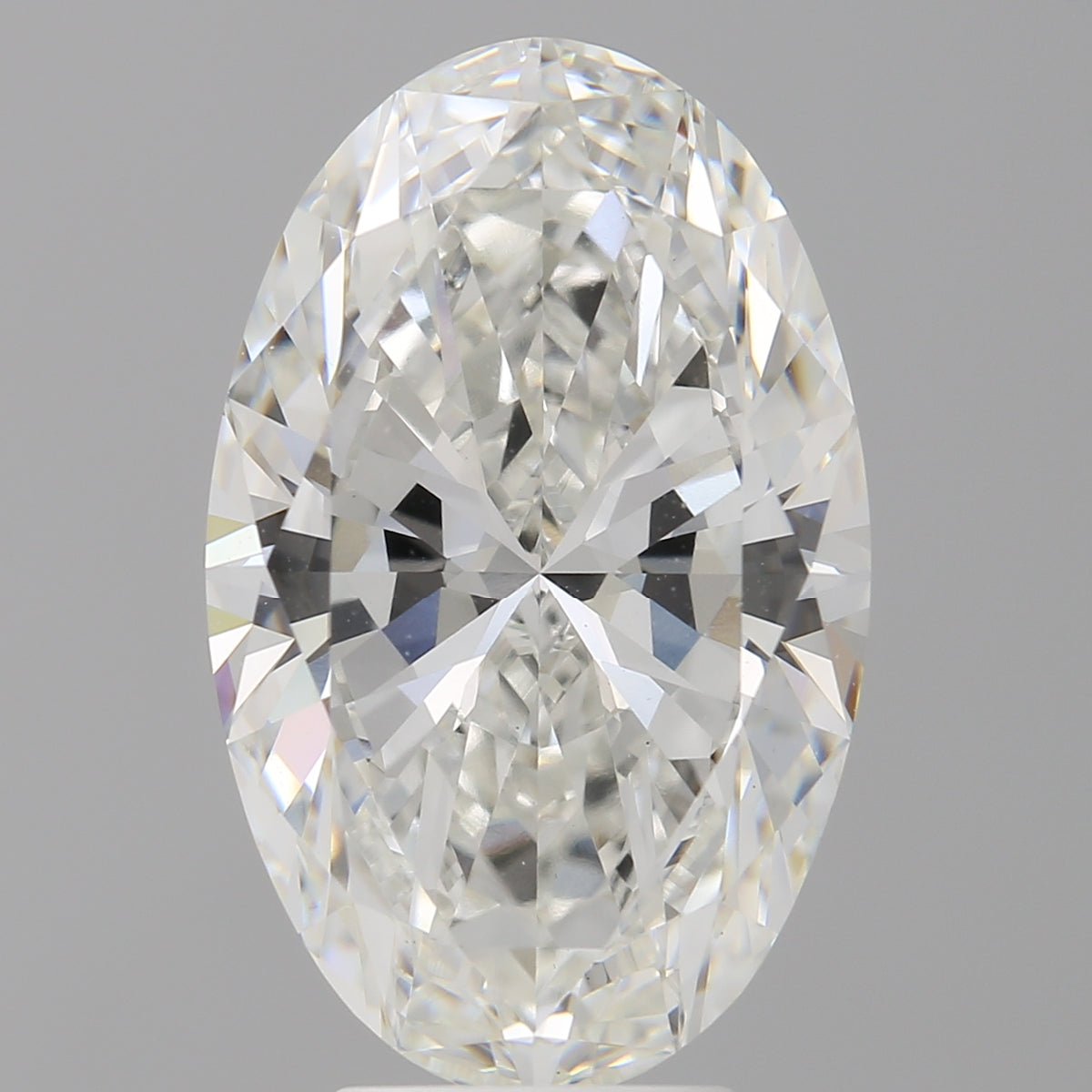 6.05 Carat Oval Shaped, Ideal Cut, F Color, VVS2 Clarity, IGI Certified Lab Grown Diamond