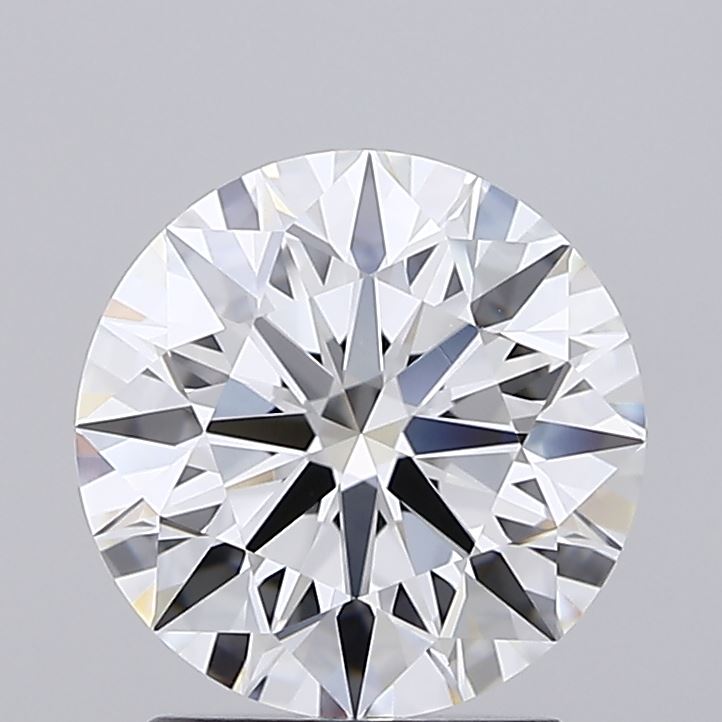2.06 Carat Round Shaped, Ideal Cut, E Color, VVS1 Clarity, IGI Certified Lab Grown Diamond