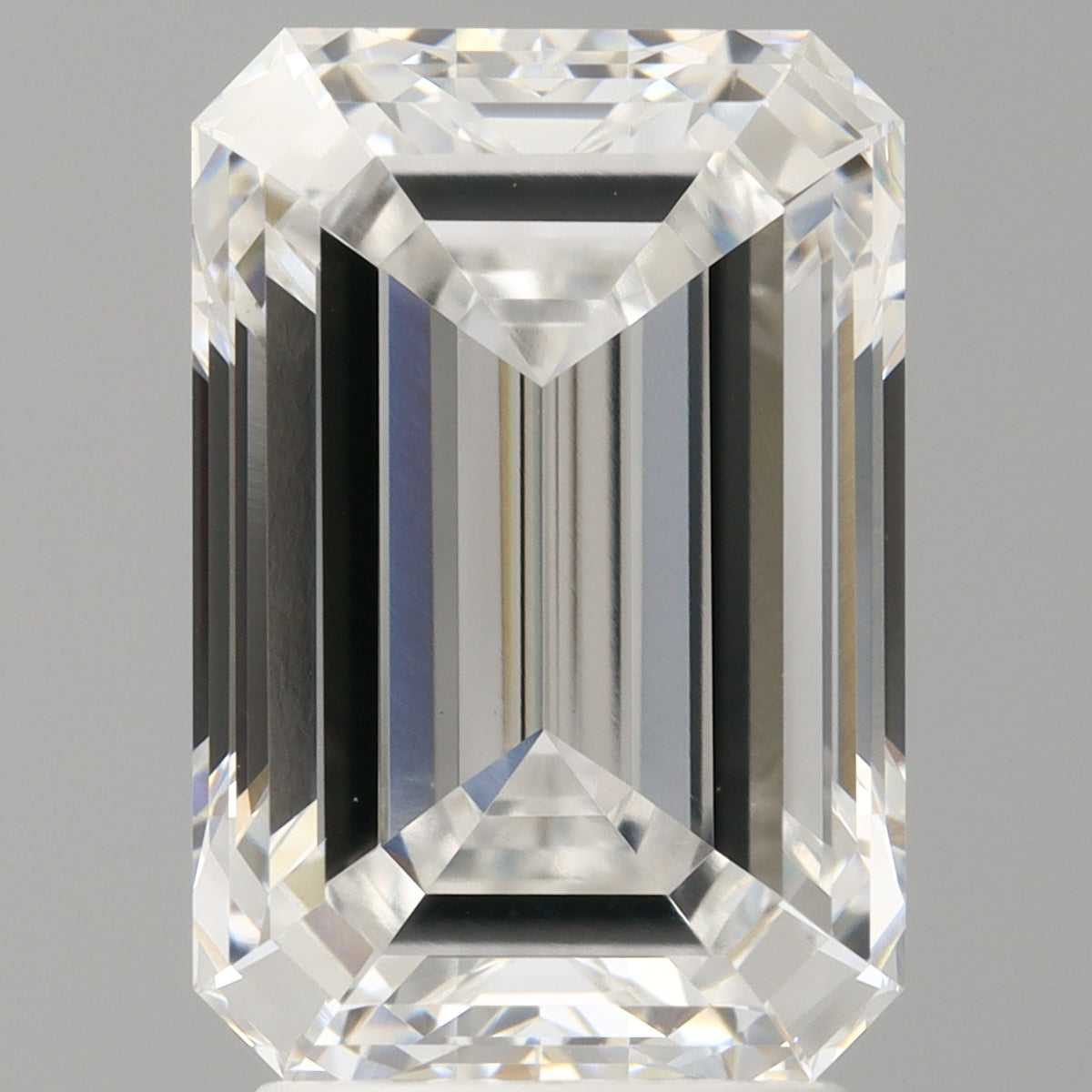 3.52 Carat Emerald Shaped, Ideal Cut, D Color, VVS2 Clarity, IGI Certified Lab Grown Diamond