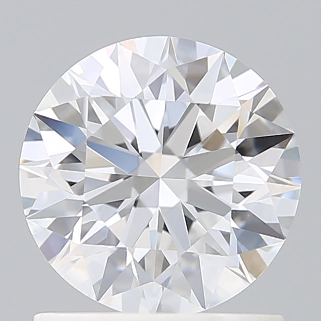 1.18 Carat Round Shaped, Ideal Cut, D Color, VVS2 Clarity, IGI Certified Lab Grown Diamond