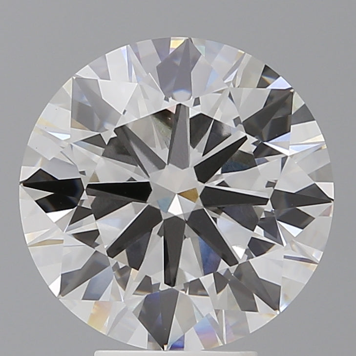 5.58 Carat Round Shaped, Ideal Cut, E Color, VVS2 Clarity, IGI Certified Lab Grown Diamond