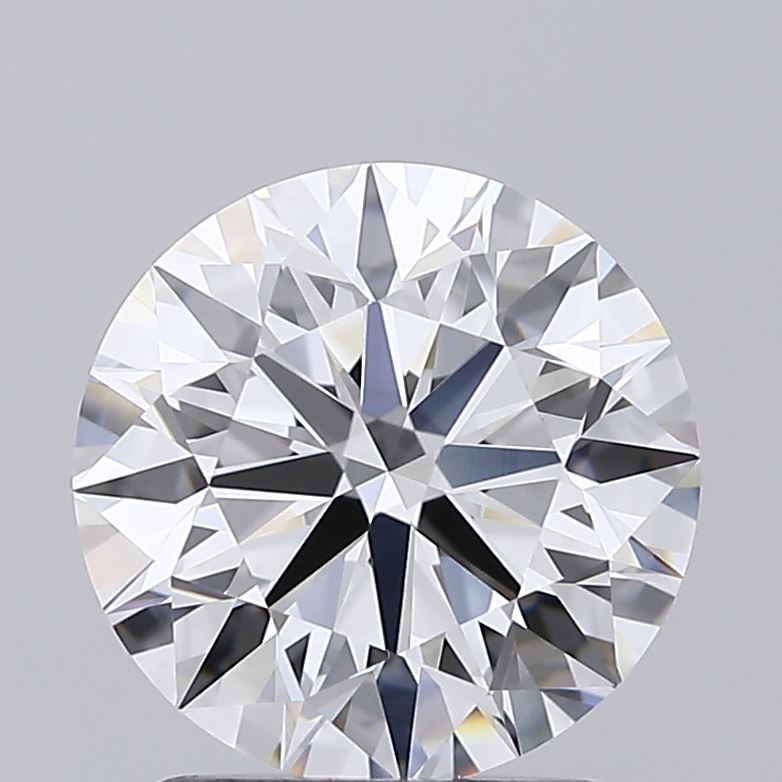 1.93 Carat Round Shaped, Ideal Cut, D Color, IF Clarity, IGI Certified Lab Grown Diamond