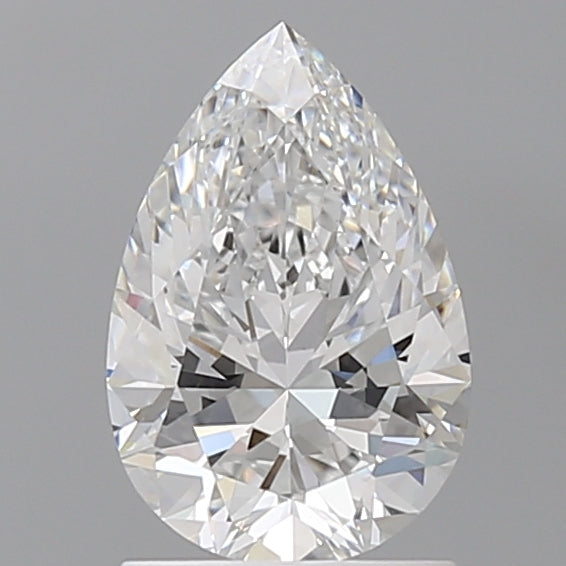 1.51 Carat Pear Shaped, Ideal Cut, D Color, VVS2 Clarity, IGI Certified Lab Grown Diamond