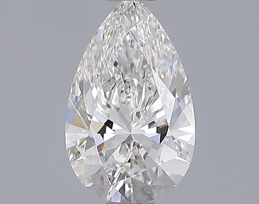 1.28 Carat Pear Shaped, Ideal Cut, F Color, VVS1 Clarity, IGI Certified Lab Grown Diamond