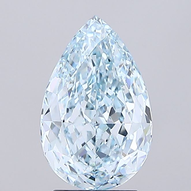 3.16 Carat Pear Shaped, Ideal Cut, VS1 Clarity, IGI Certified Lab Grown Diamond