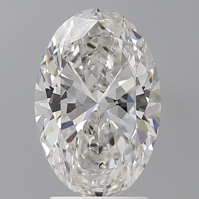 2.59 Carat Oval Shaped, Ideal Cut, F Color, VS1 Clarity, IGI Certified Lab Grown Diamond