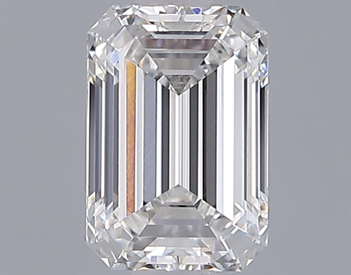 1.28 Carat Emerald Shaped, Ideal Cut, E Color, VVS2 Clarity, IGI Certified Lab Grown Diamond