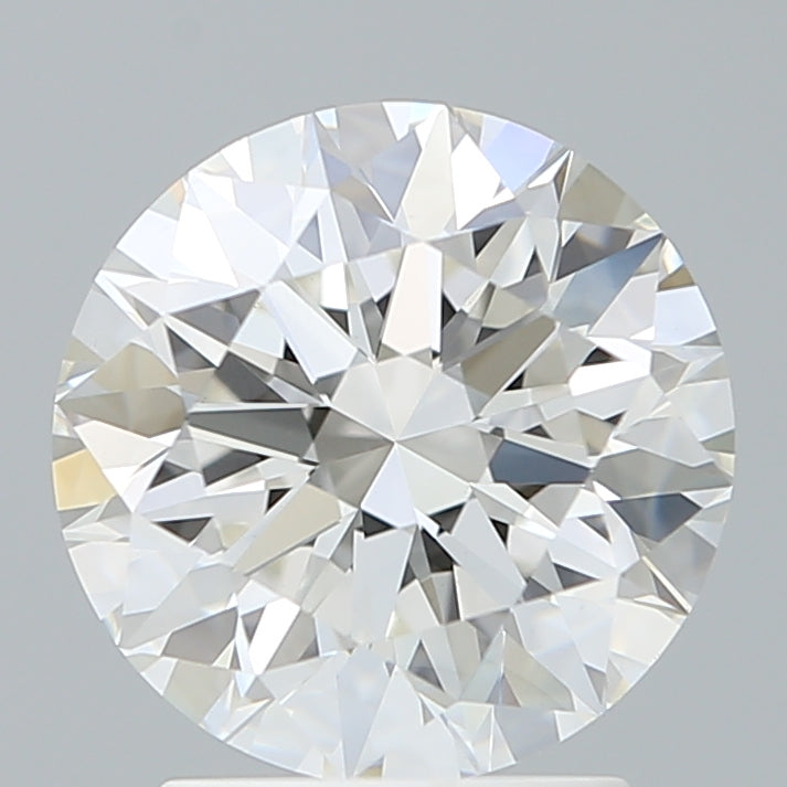 2.53 Carat Round Shaped, Ideal Cut, E Color, VVS2 Clarity, IGI Certified Lab Grown Diamond