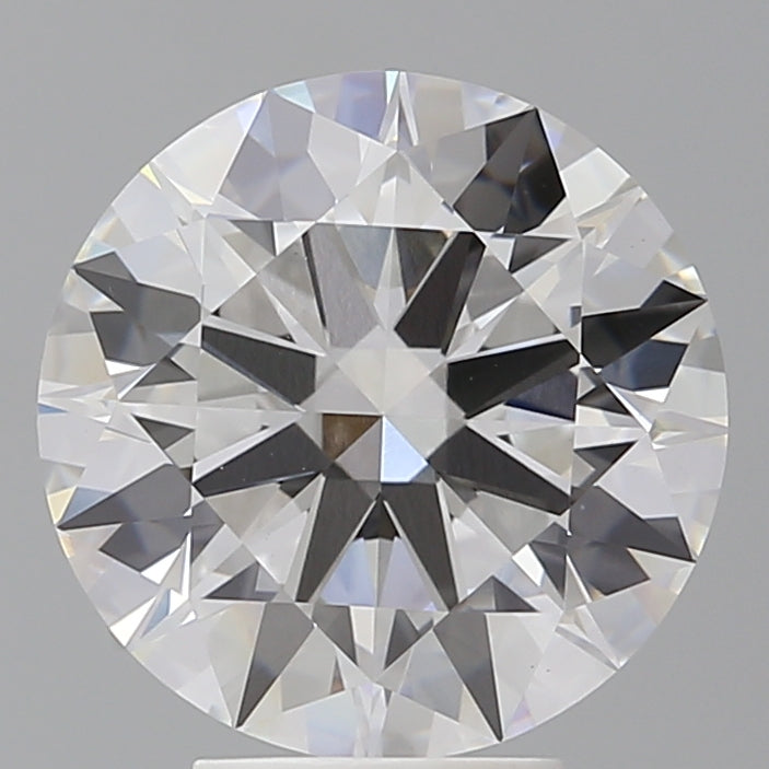 5.04 Carat Round Shaped, Ideal Cut, F Color, VVS2 Clarity, IGI Certified Lab Grown Diamond