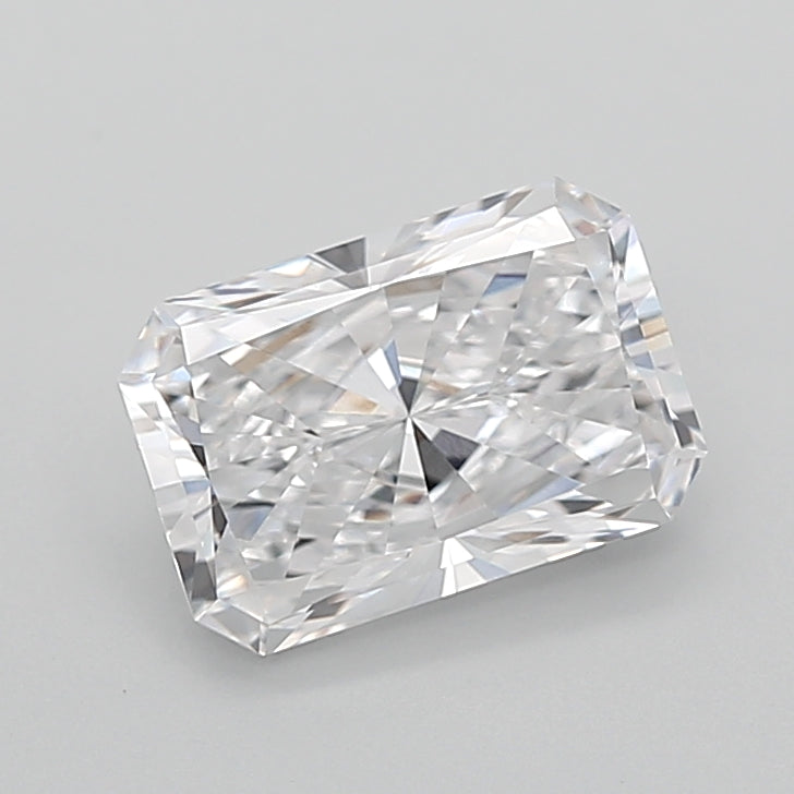 3.00 Carat Radiant Shaped, Excellent Cut, D Color, VVS2 Clarity, IGI Certified Lab Grown Diamond
