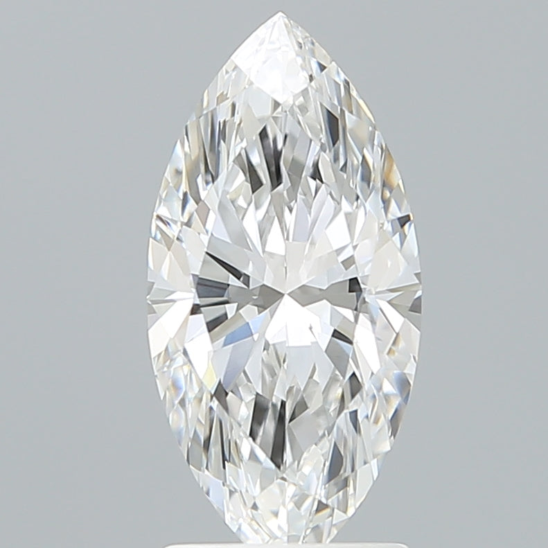 2.09 Carat Marquise Shaped, Ideal Cut, D Color, VVS2 Clarity, IGI Certified Lab Grown Diamond