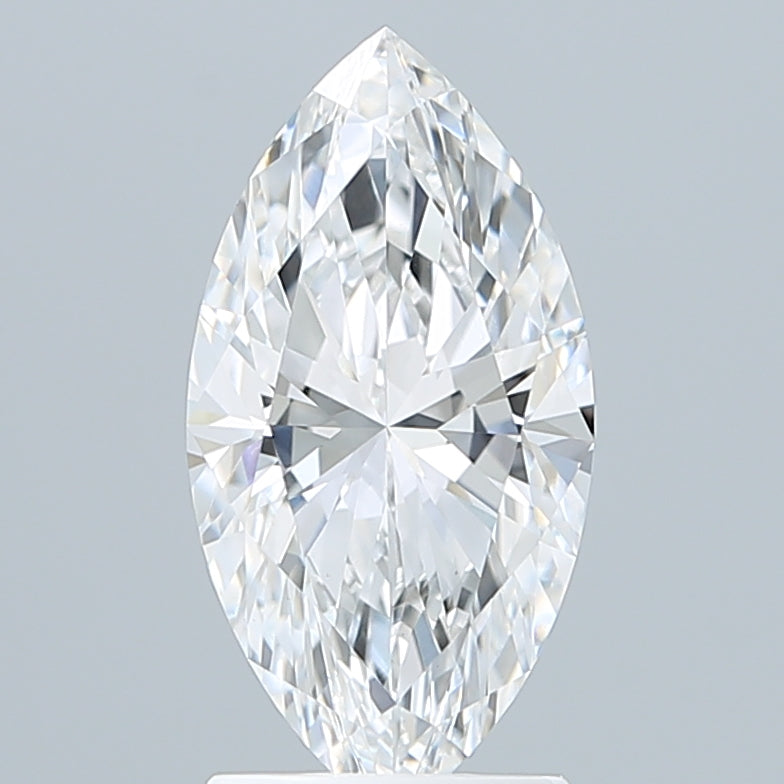 2.09 Carat Marquise Shaped, Ideal Cut, E Color, VVS2 Clarity, IGI Certified Lab Grown Diamond
