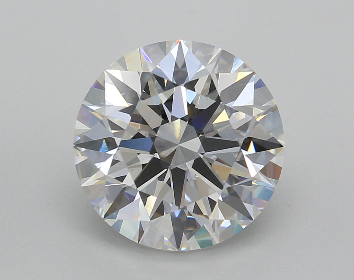 5.02 Carat Round Shaped, Ideal Cut, E Color, VS1 Clarity, IGI Certified Lab Grown Diamond
