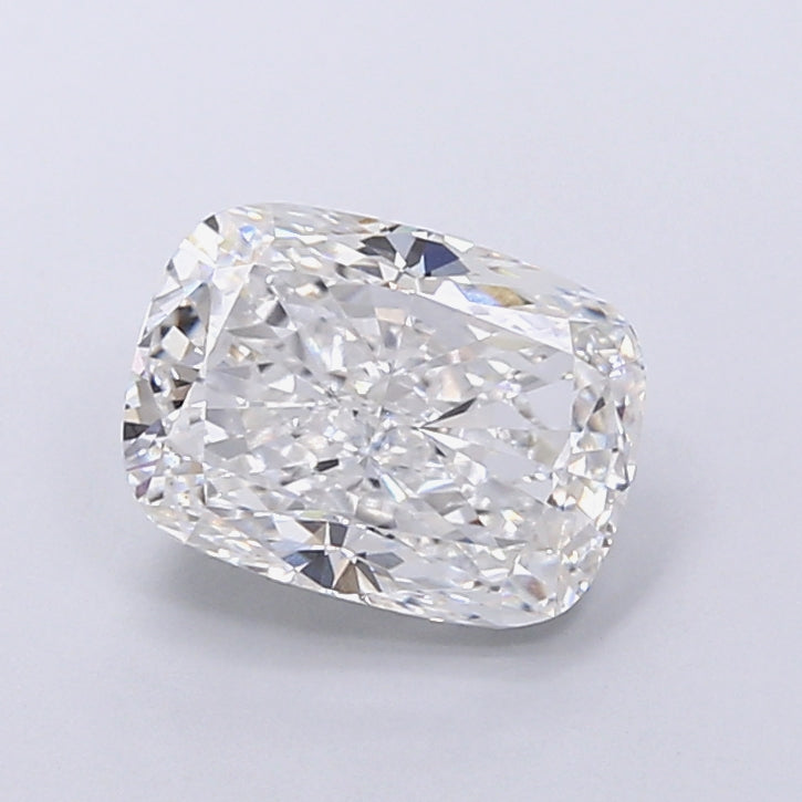 3.37 Carat Cushion Shaped, Very Good Cut, E Color, VVS2 Clarity, IGI Certified Lab Grown Diamond