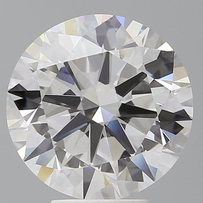 5.54 Carat Round Shaped, Excellent Cut, E Color, VVS2 Clarity, IGI Certified Lab Grown Diamond