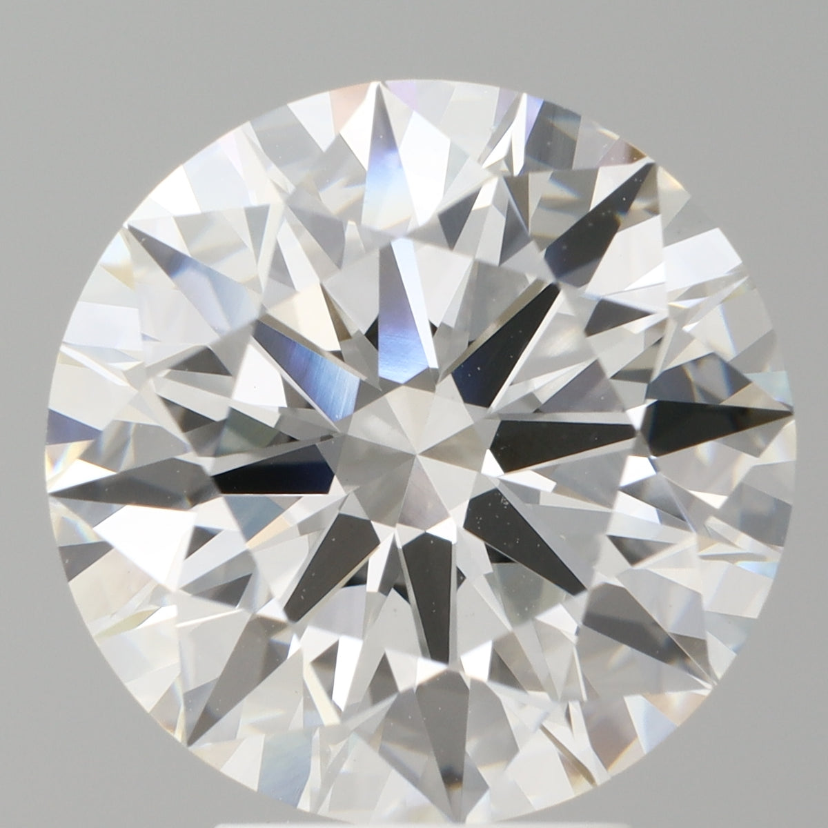 4.58 Carat Round Shaped, Ideal Cut, E Color, VVS2 Clarity, IGI Certified Lab Grown Diamond