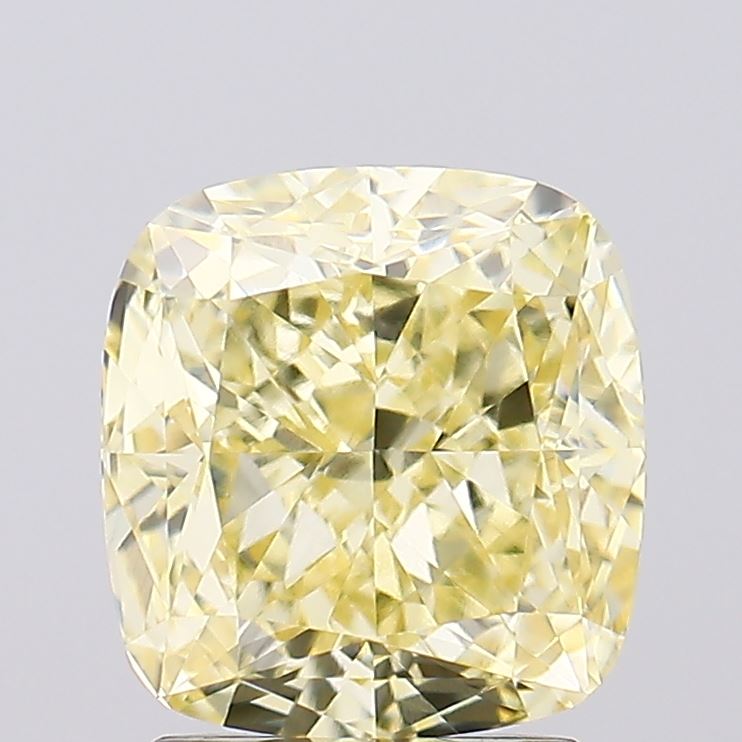2.53 Carat Cushion Shaped, Ideal Cut, VVS2 Clarity, IGI Certified Lab Grown Diamond