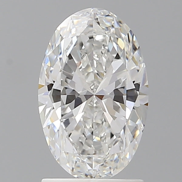 1.60 Carat Oval Shaped, Ideal Cut, E Color, VVS2 Clarity, IGI Certified Lab Grown Diamond
