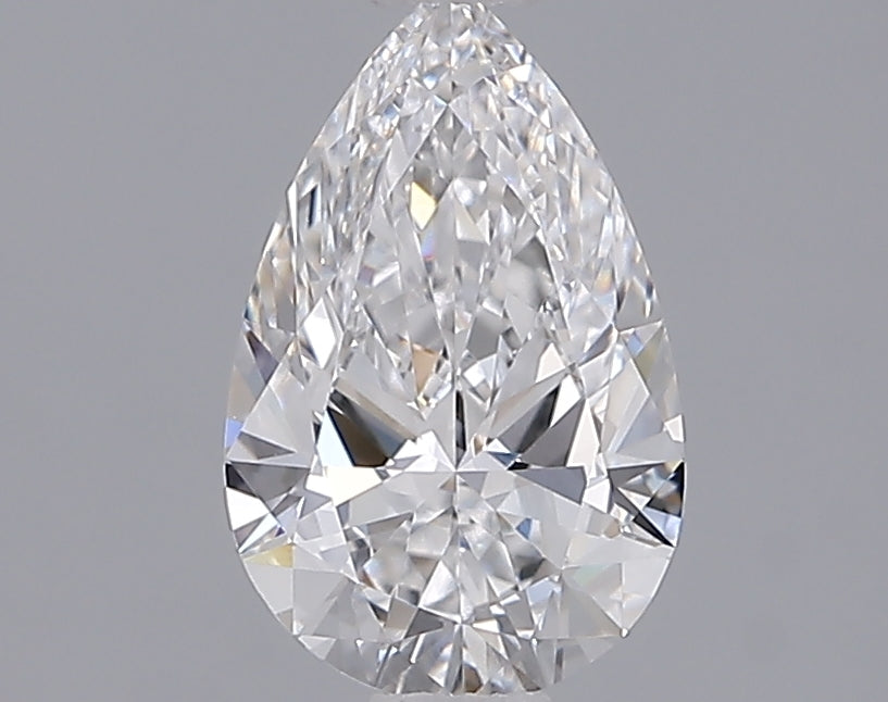 1.27 Carat Pear Shaped, Ideal Cut, D Color, VVS2 Clarity, IGI Certified Lab Grown Diamond