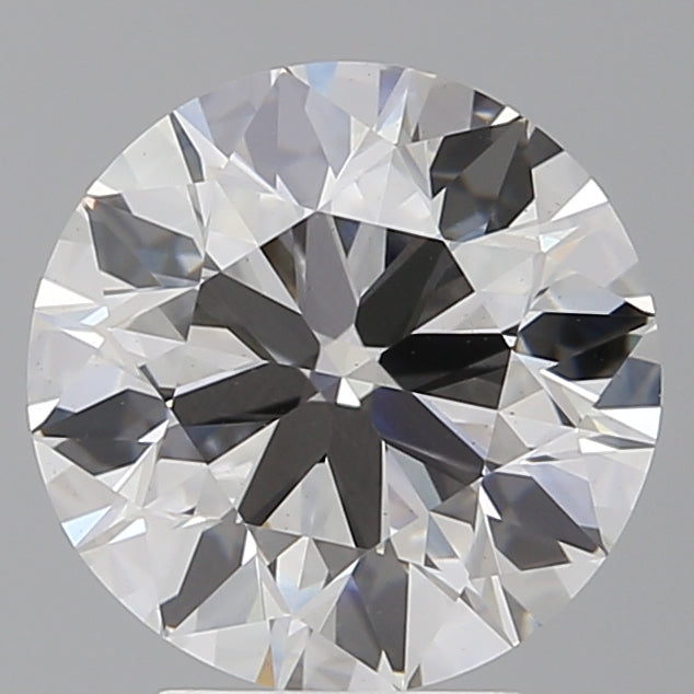 4.02 Carat Round Shaped, Ideal Cut, F Color, VS2 Clarity, IGI Certified Lab Grown Diamond