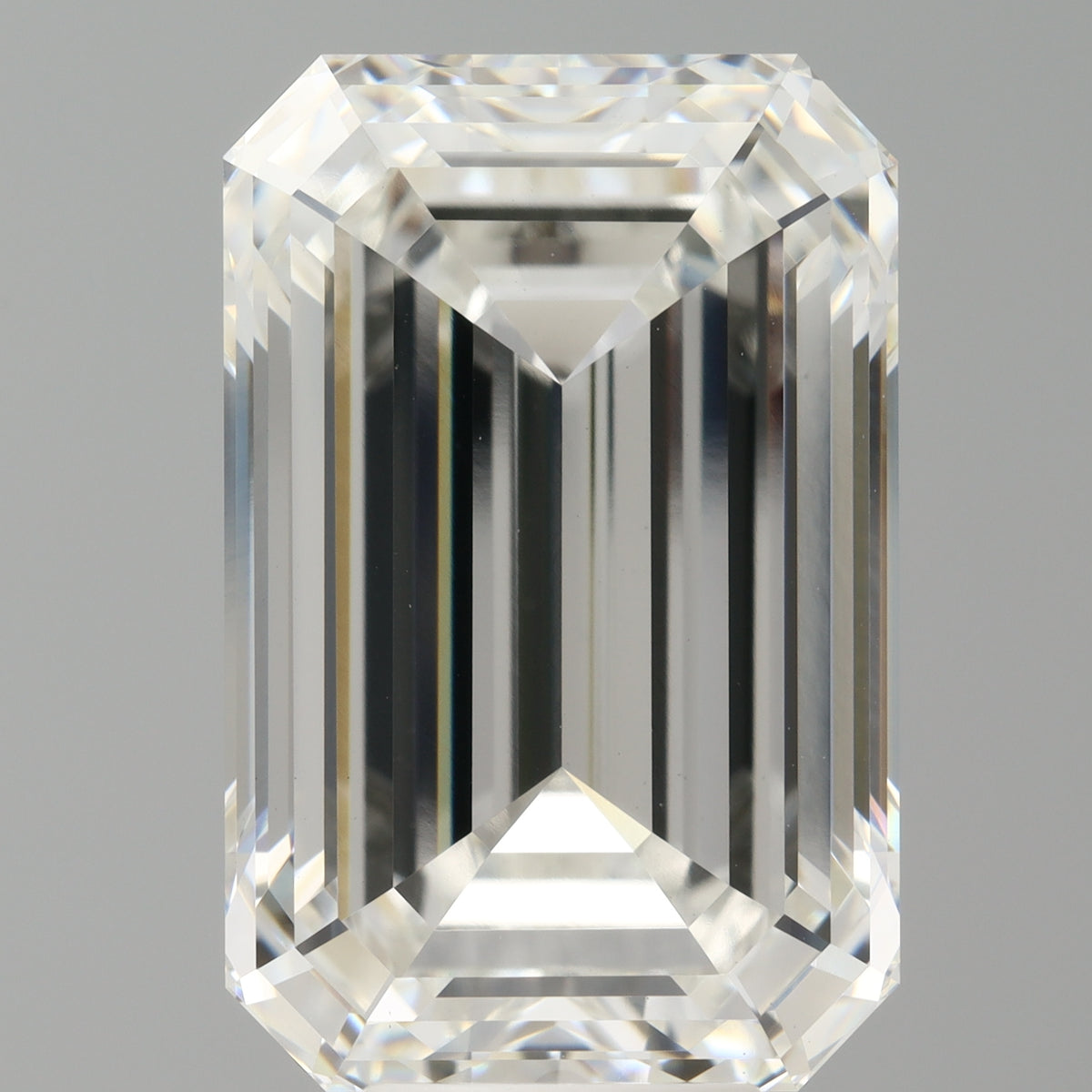 10.10 Carat Emerald Shaped, Ideal Cut, F Color, VVS2 Clarity, IGI Certified Lab Grown Diamond