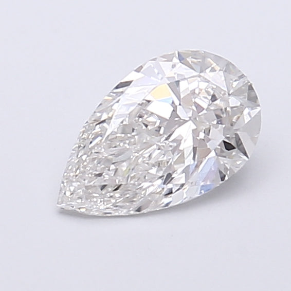 0.72 Carat Pear Shaped, Very Good Cut, E Color, VVS2 Clarity, IGI Certified Lab Grown Diamond