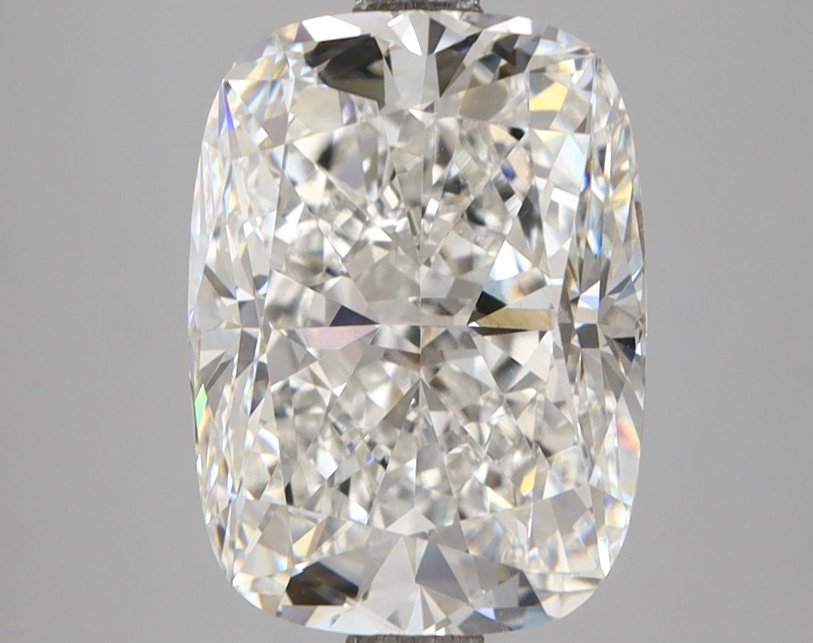 5.11 Carat Cushion Shaped, Ideal Cut, E Color, VS1 Clarity, IGI Certified Lab Grown Diamond