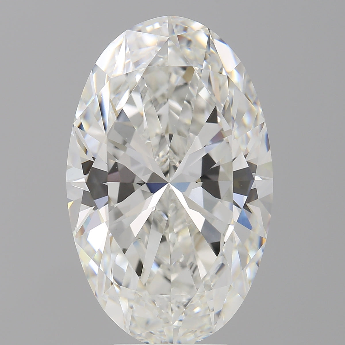 7.10 Carat Oval Shaped, Ideal Cut, F Color, VVS2 Clarity, IGI Certified Lab Grown Diamond