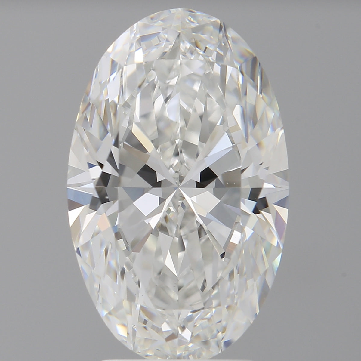 4.08 Carat Oval Shaped, Excellent Cut, E Color, VVS2 Clarity, IGI Certified Lab Grown Diamond