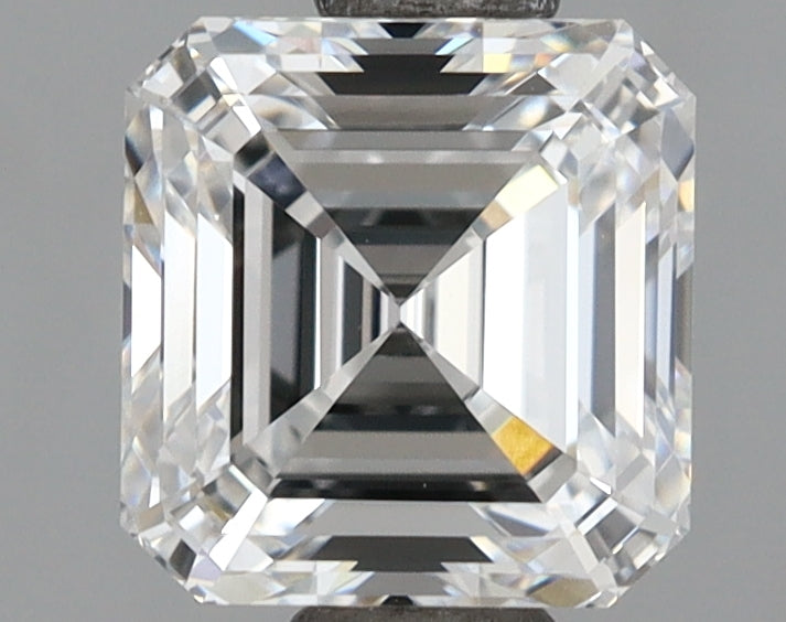 1.46 Carat Asscher Shaped, Ideal Cut, D Color, VVS1 Clarity, IGI Certified Lab Grown Diamond