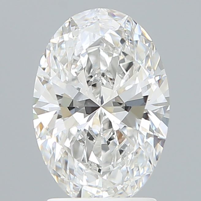 2.20 Carat Oval Shaped, Ideal Cut, E Color, VVS2 Clarity, IGI Certified Lab Grown Diamond