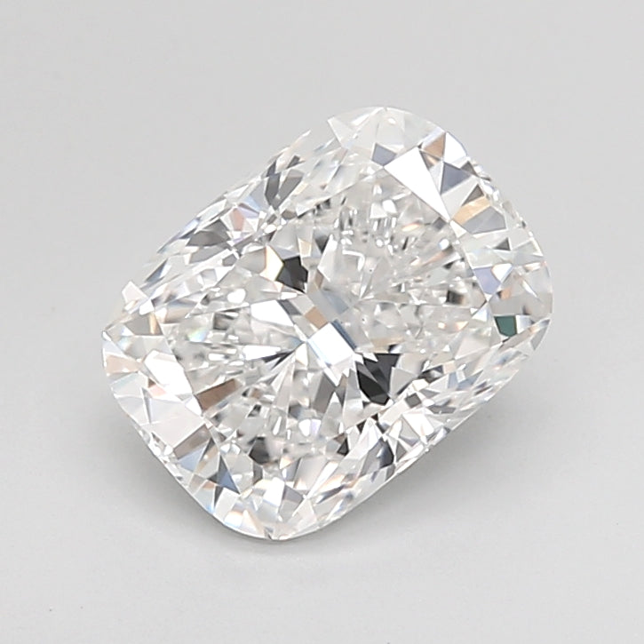 2.01 Carat Cushion Shaped, Ideal Cut, E Color, VVS2 Clarity, IGI Certified Lab Grown Diamond