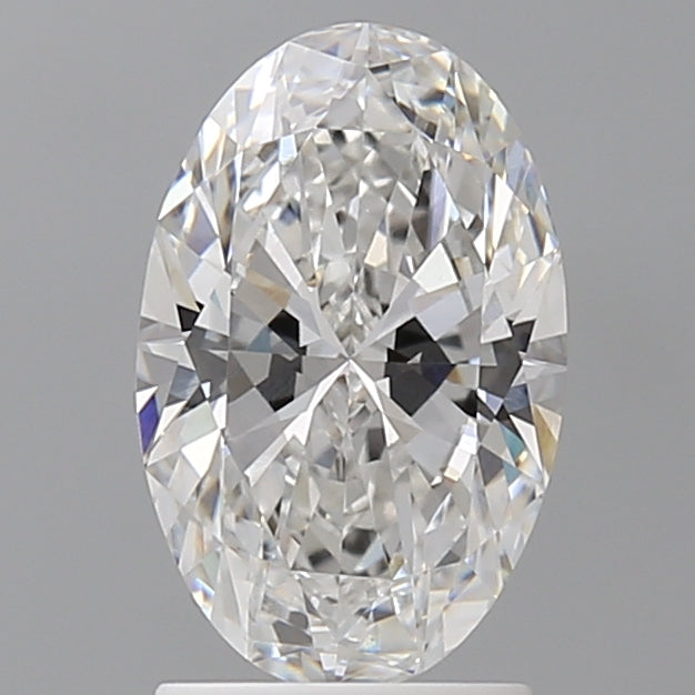 2.00 Carat Oval Shaped, Ideal Cut, E Color, VVS2 Clarity, IGI Certified Lab Grown Diamond