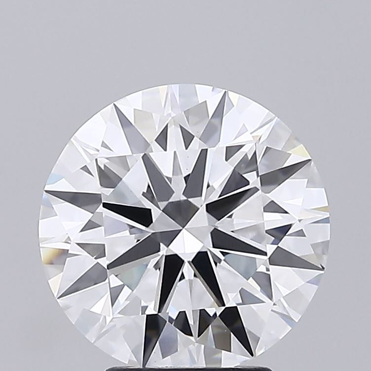 4.21 Carat Round Shaped, Ideal Cut, E Color, VS1 Clarity, IGI Certified Lab Grown Diamond